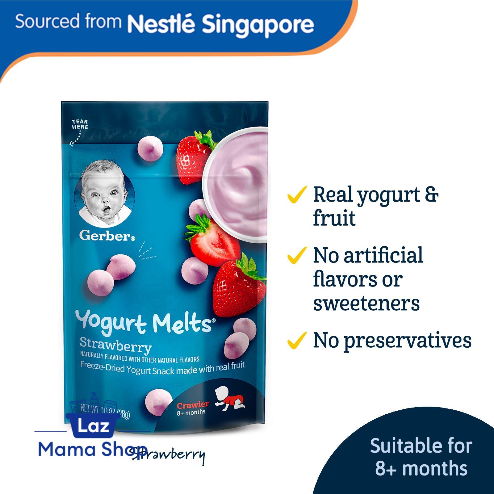 Gerber Graduates Yogurt Melts Strawberry (Laz Mama Shop)